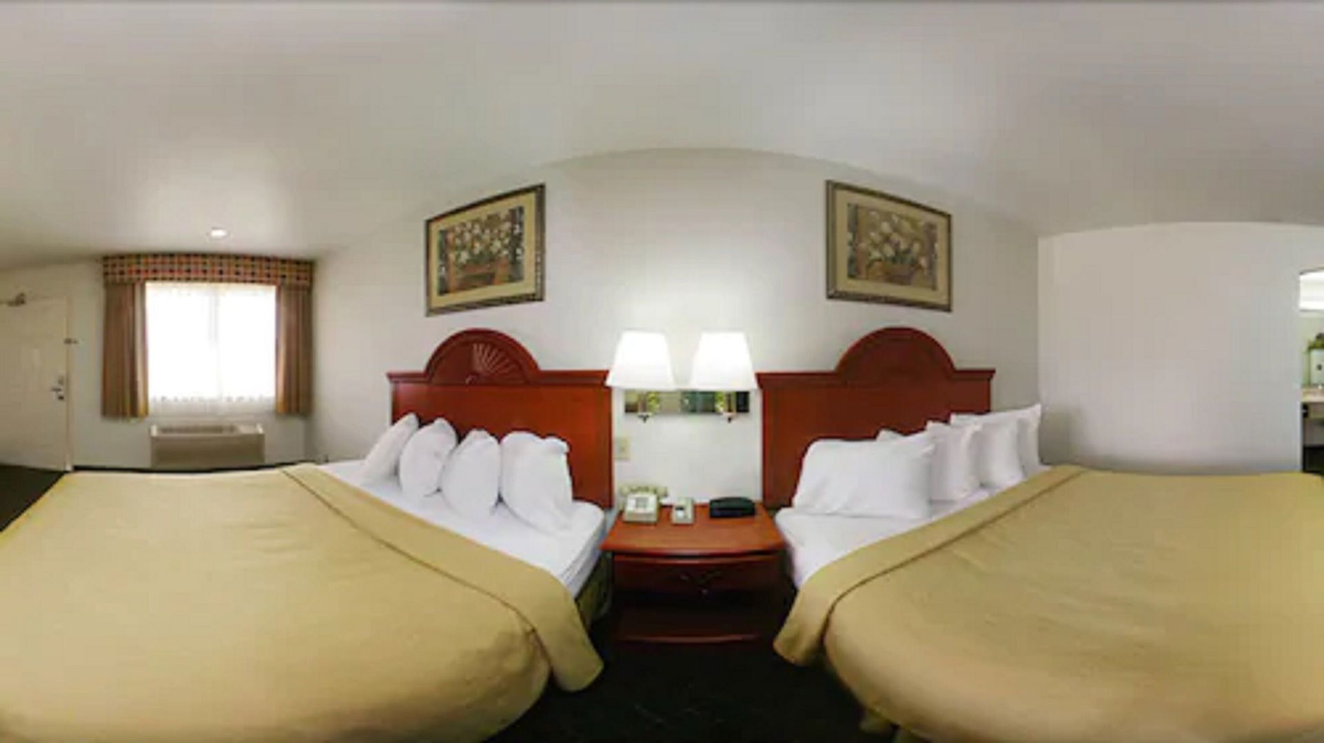 Desk, iron/ironing board, cribs/infant beds, rollaway beds