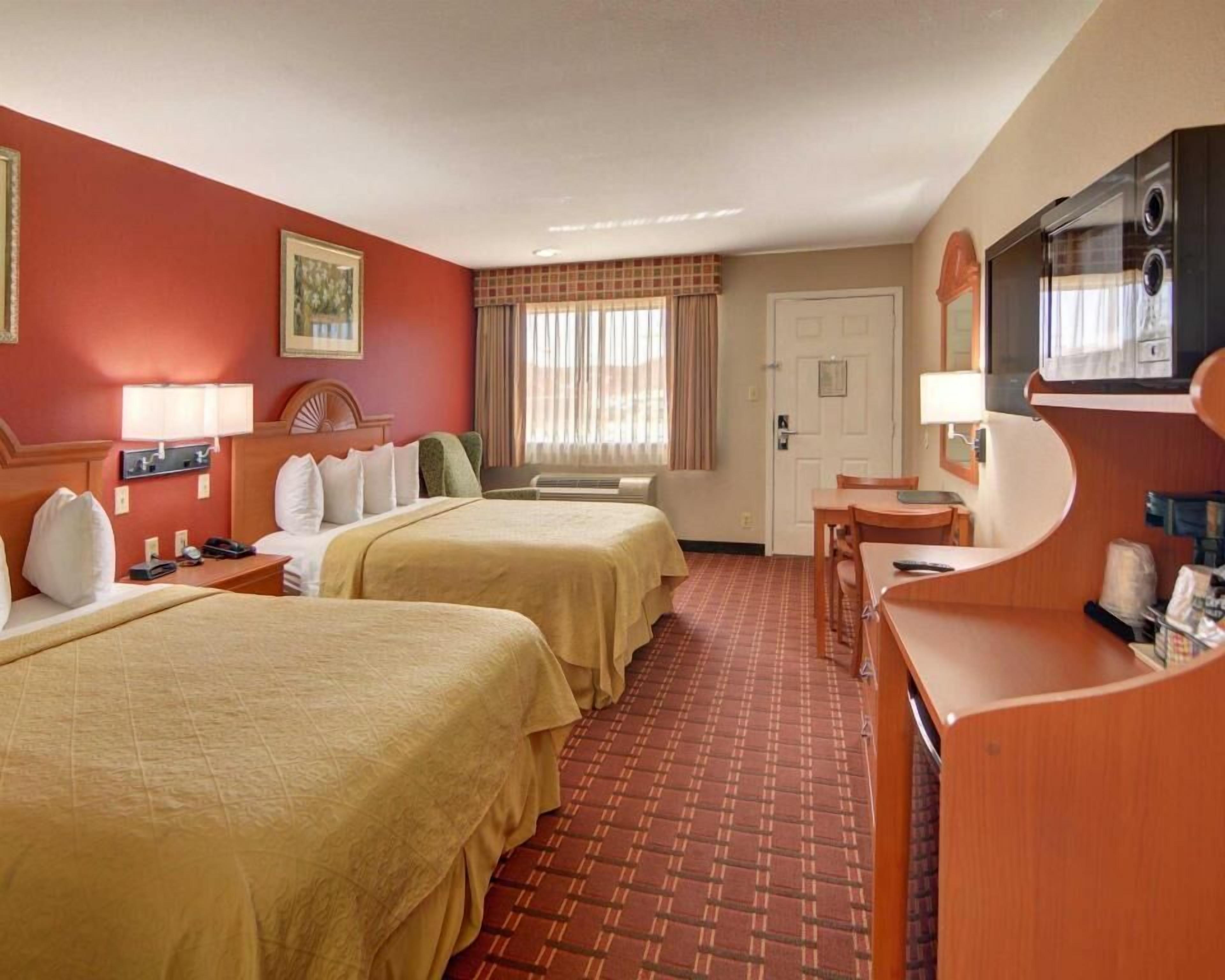 Desk, iron/ironing board, cribs/infant beds, rollaway beds