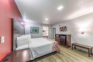 Deluxe Room, 1 King Bed (Smoke Free) | Desk, blackout curtains, free cots/infant beds, free WiFi