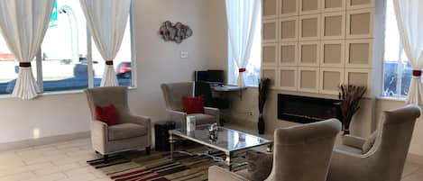 Lobby sitting area