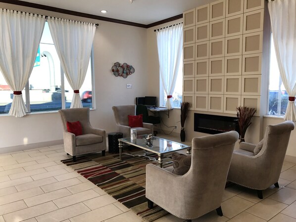 Sitzecke in der Lobby
