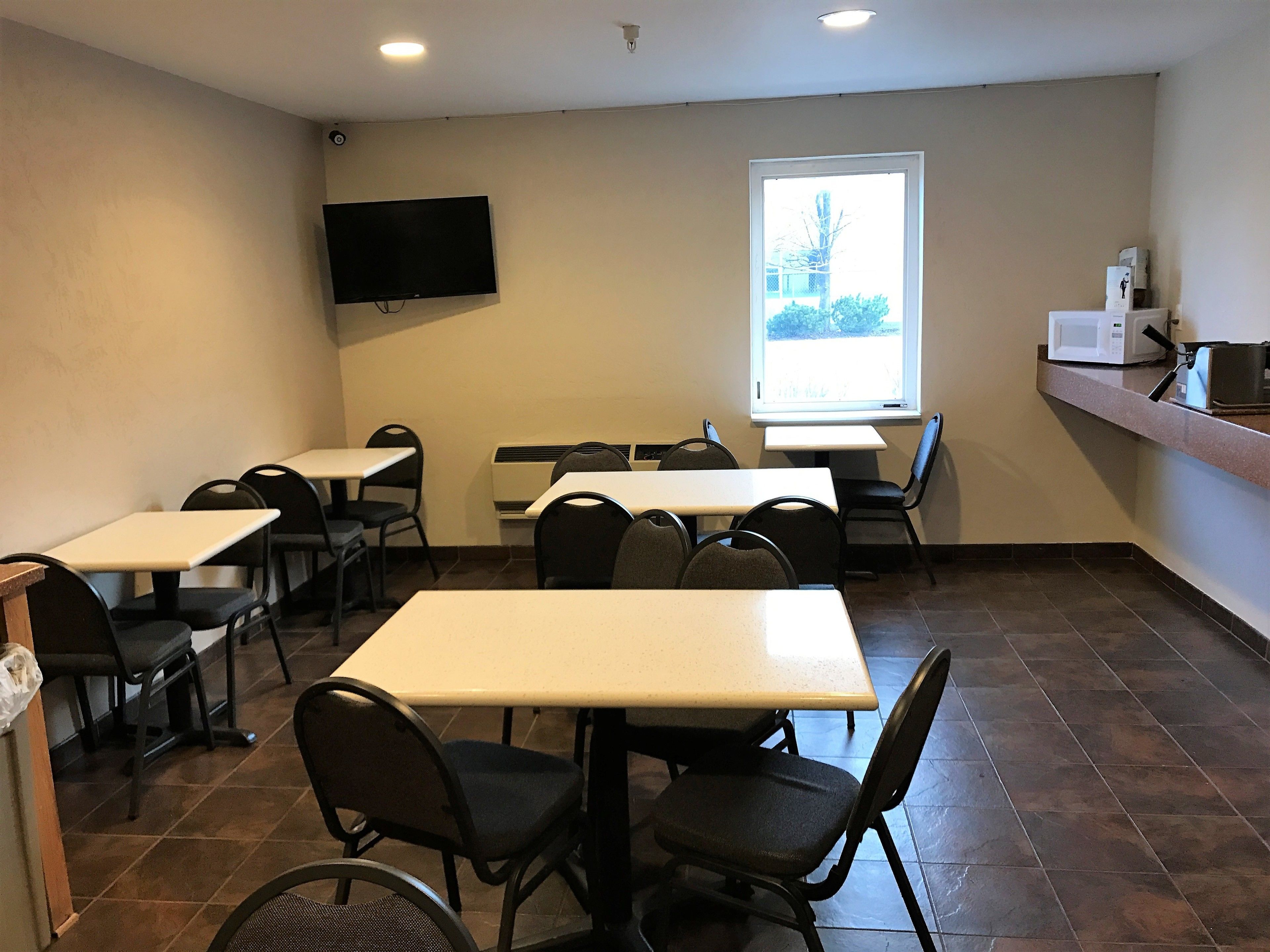 Kontinental frokost er inkludert hver dag