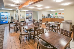 Free buffet breakfast