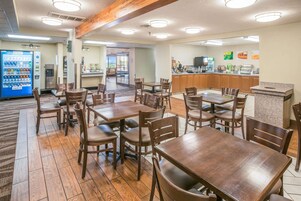 Free buffet breakfast