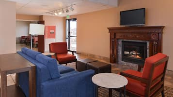 Sala de estar en el lobby