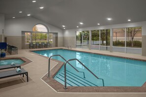 Una piscina techada