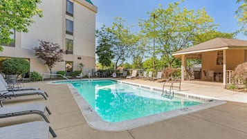 Seasonal outdoor pool