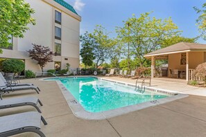 Seasonal outdoor pool