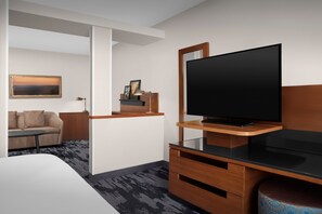 Suite, 1 Bedroom | Desk, blackout curtains, iron/ironing board, free cots/infant beds - Fairfield Inn & Suites by Marriott at Dulles Airport (Sterling)