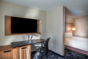 Premium bedding, pillow-top beds, in-room safe, desk