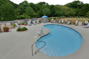 Seasonal outdoor pool