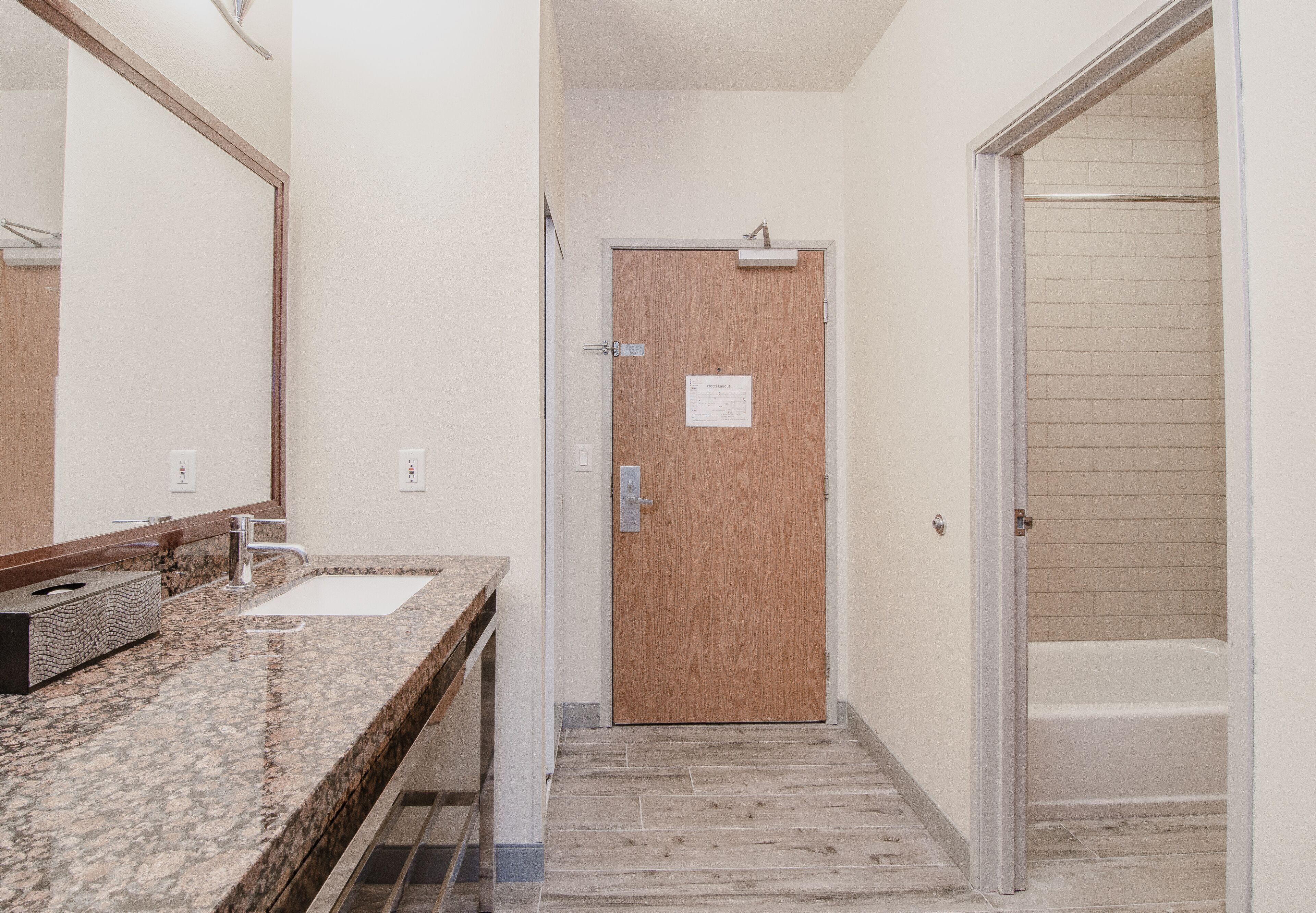 free toiletries, hair dryer, towels, soap