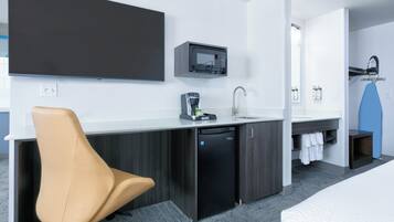 In-room safe, blackout drapes, iron/ironing board