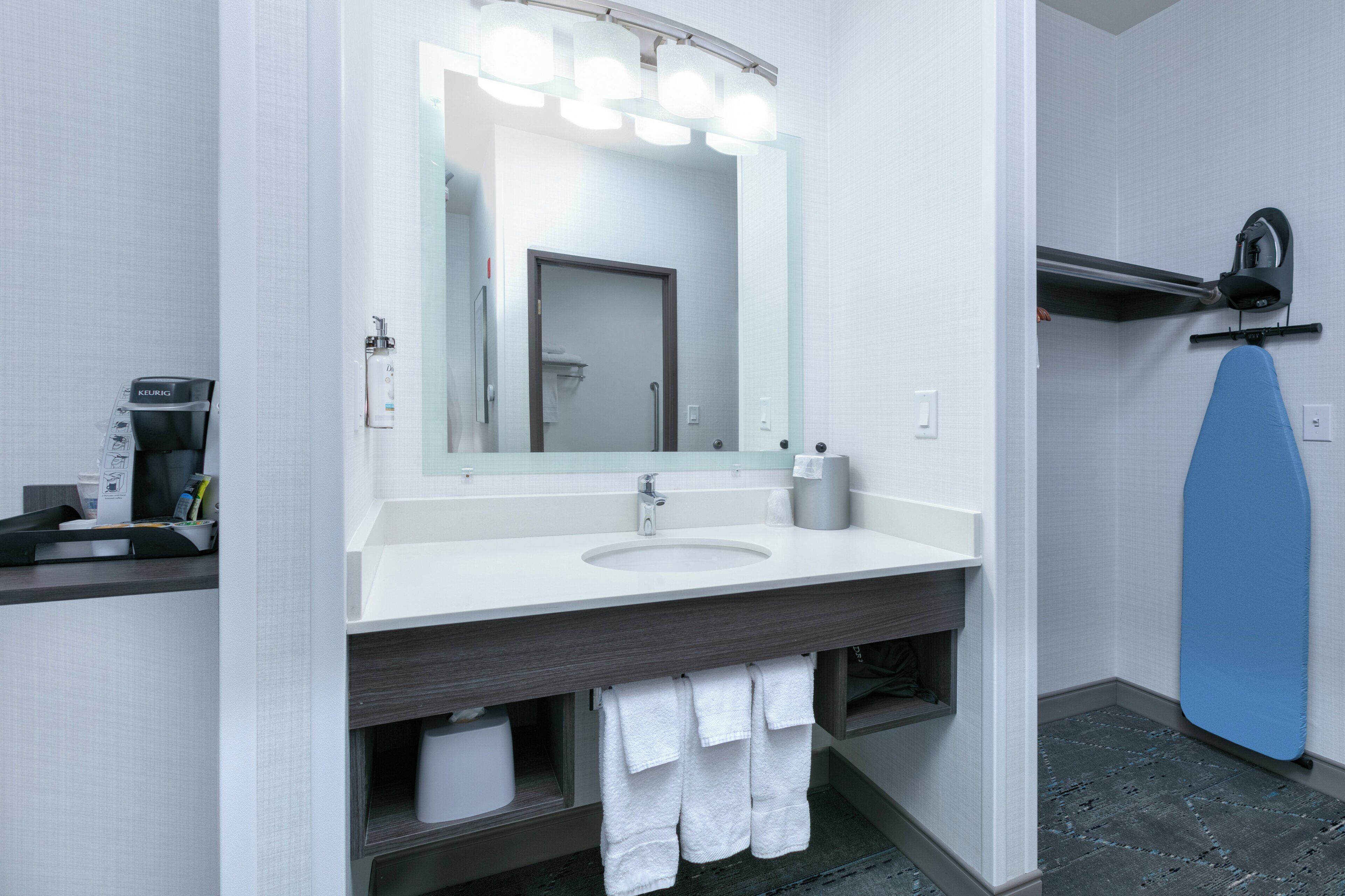 1 bedroom, in-room safe, blackout curtains, iron/ironing board