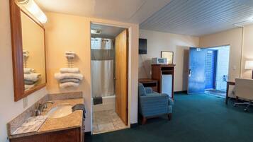 Room, 2 Queen Beds, Non Smoking | Desk, iron/ironing board, free WiFi, bed sheets