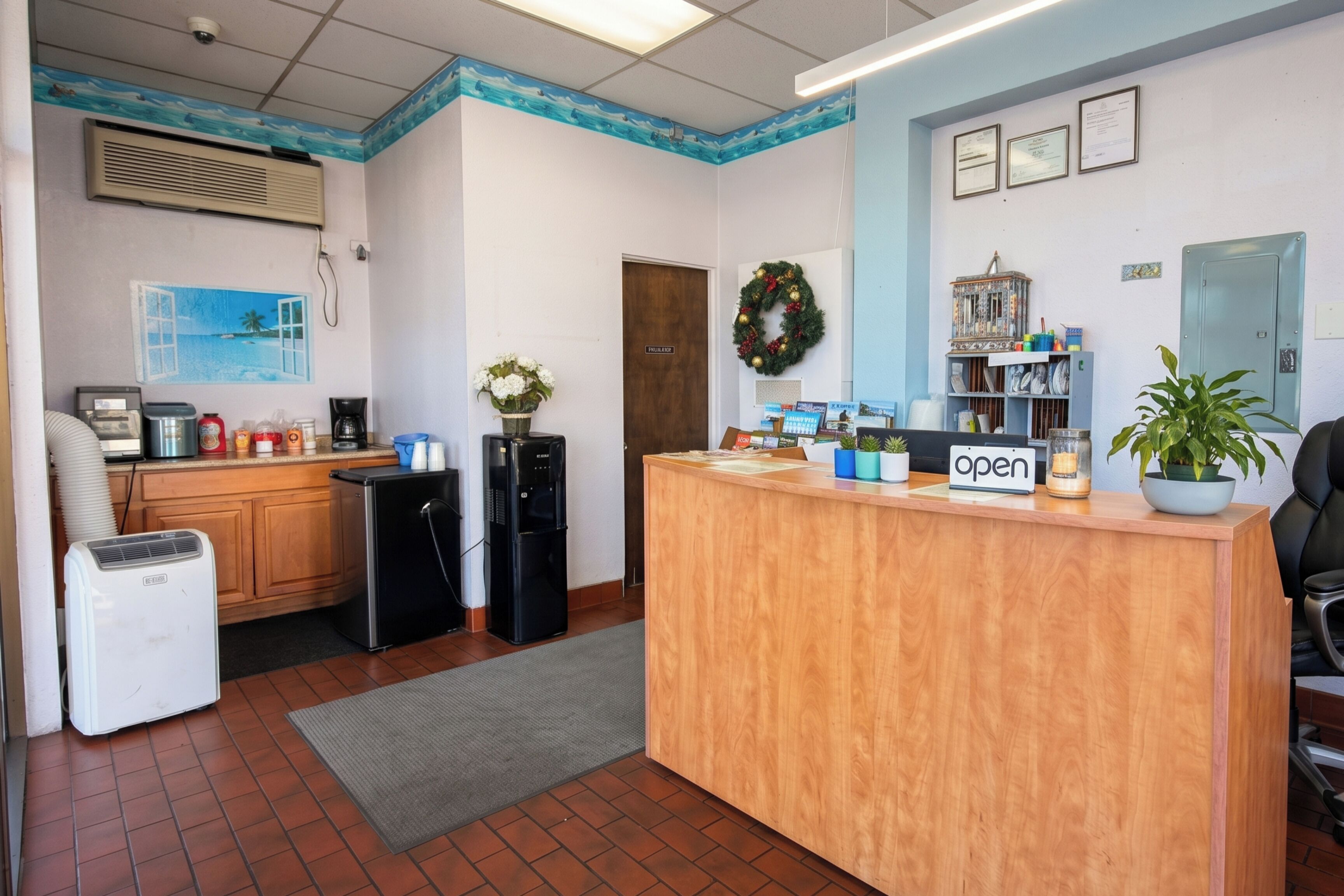 Reception hall