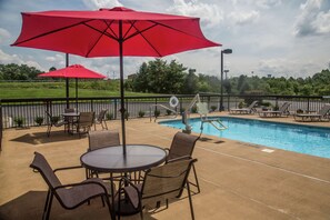 Seasonal outdoor pool