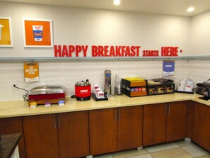 Colazione a buffet inclusa, servita tutte le mattine 