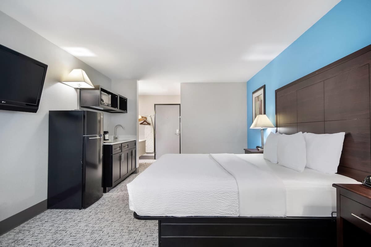 Chambre, 1 trÚs grand lit et 1 canapé-lit, non-fumeur, cuisine | Coffre-fort, bureau, fer et planche à repasser, lit de bébé (gratuit)