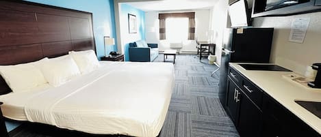 In-room safe, desk, iron/ironing board, free cribs/infant beds
