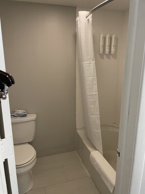 Standard Room | Bathroom | Deep-soaking bathtub, hair dryer, towels