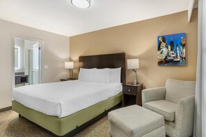 In-room safe, laptop workspace, blackout curtains, iron/ironing board
