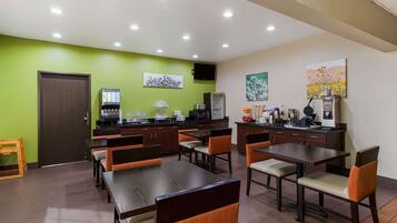 Free buffet breakfast