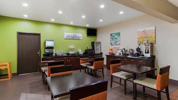 Free buffet breakfast