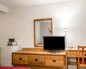 In-room safe, desk, blackout drapes, iron/ironing board
