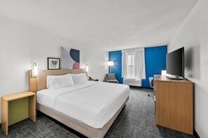 Habitación, 1 cama King size | Ropa de cama de alta calidad, edredón y camas con pillow-top 