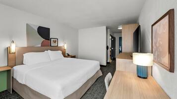 Room, 1 King Bed, Accessible, Bathtub (Mobility & Hearing) | 1 bedroom, premium bedding, down comforters, pillowtop beds