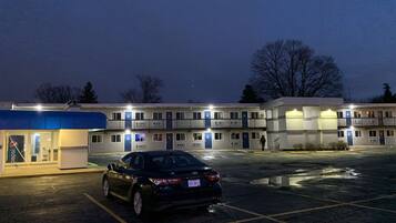 Front of property - evening/night