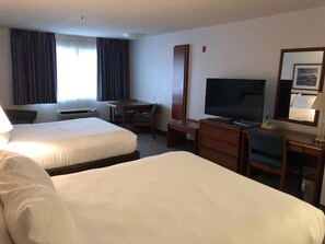 Room, 2 Queen Beds | Blackout drapes, iron/ironing board, free cribs/infant beds, free WiFi