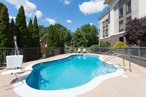 Seasonal outdoor pool