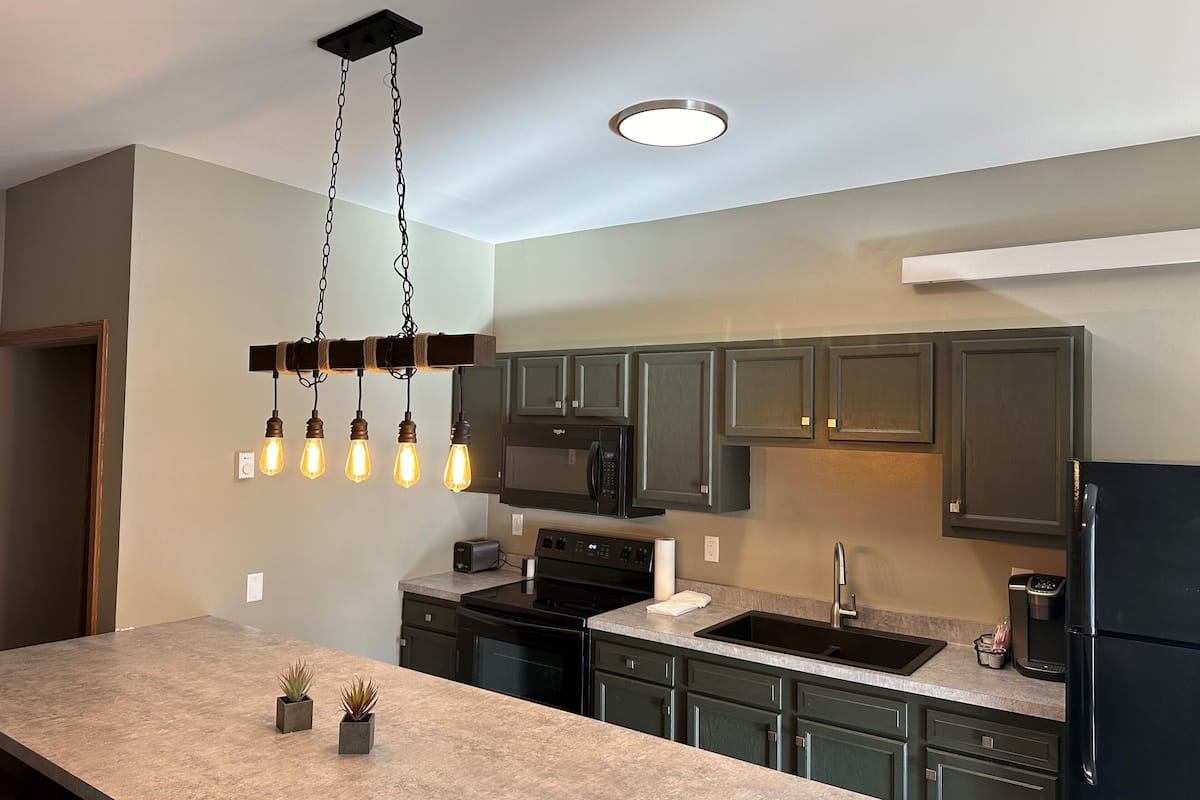 Apartment | Private kitchen | Microwave, stovetop, toaster
