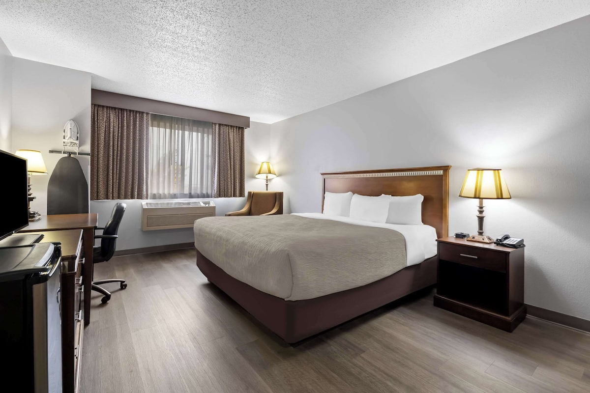 Standard Room, 1 Katil Raja (King), Non Smoking | Peti besi dalam bilik, seterika/papan seterika