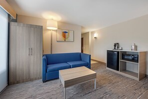 Suite, 1 King Bed with Sofa bed | 1 bedroom, premium bedding, memory foam beds, in-room safe