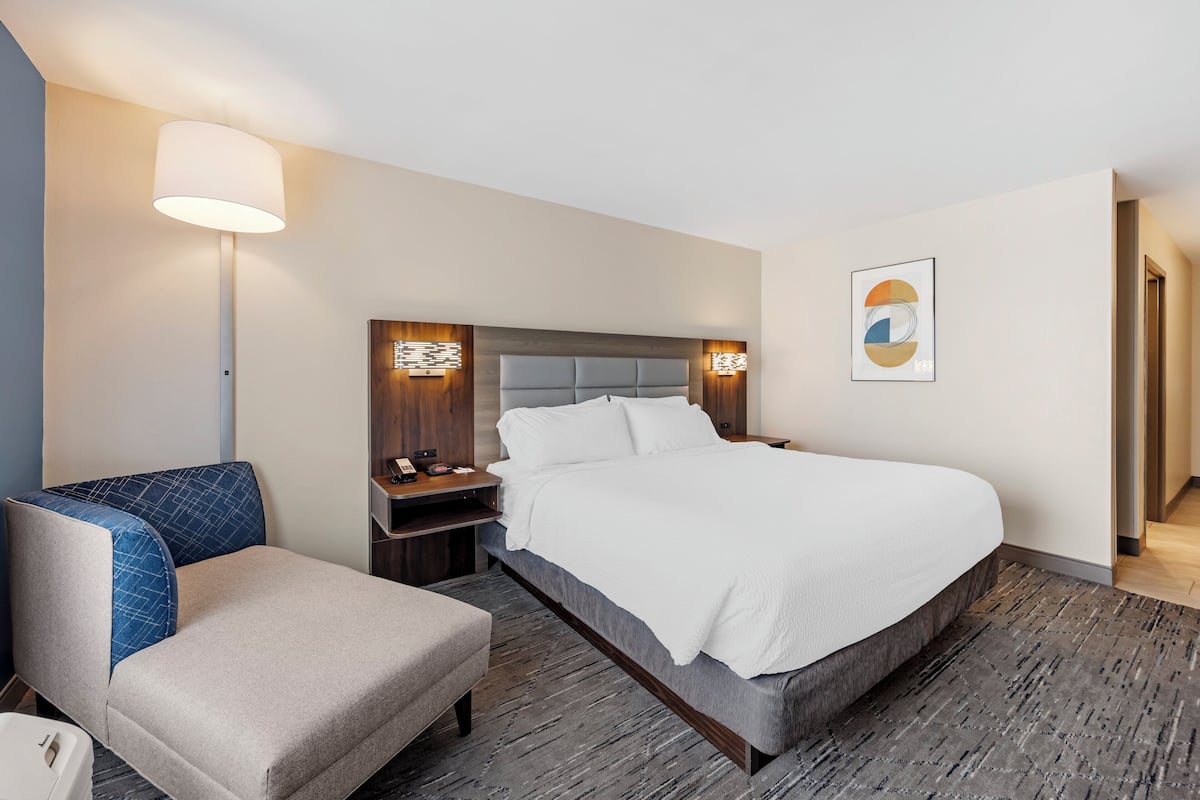 Premium bedding, memory foam beds, in-room safe, desk