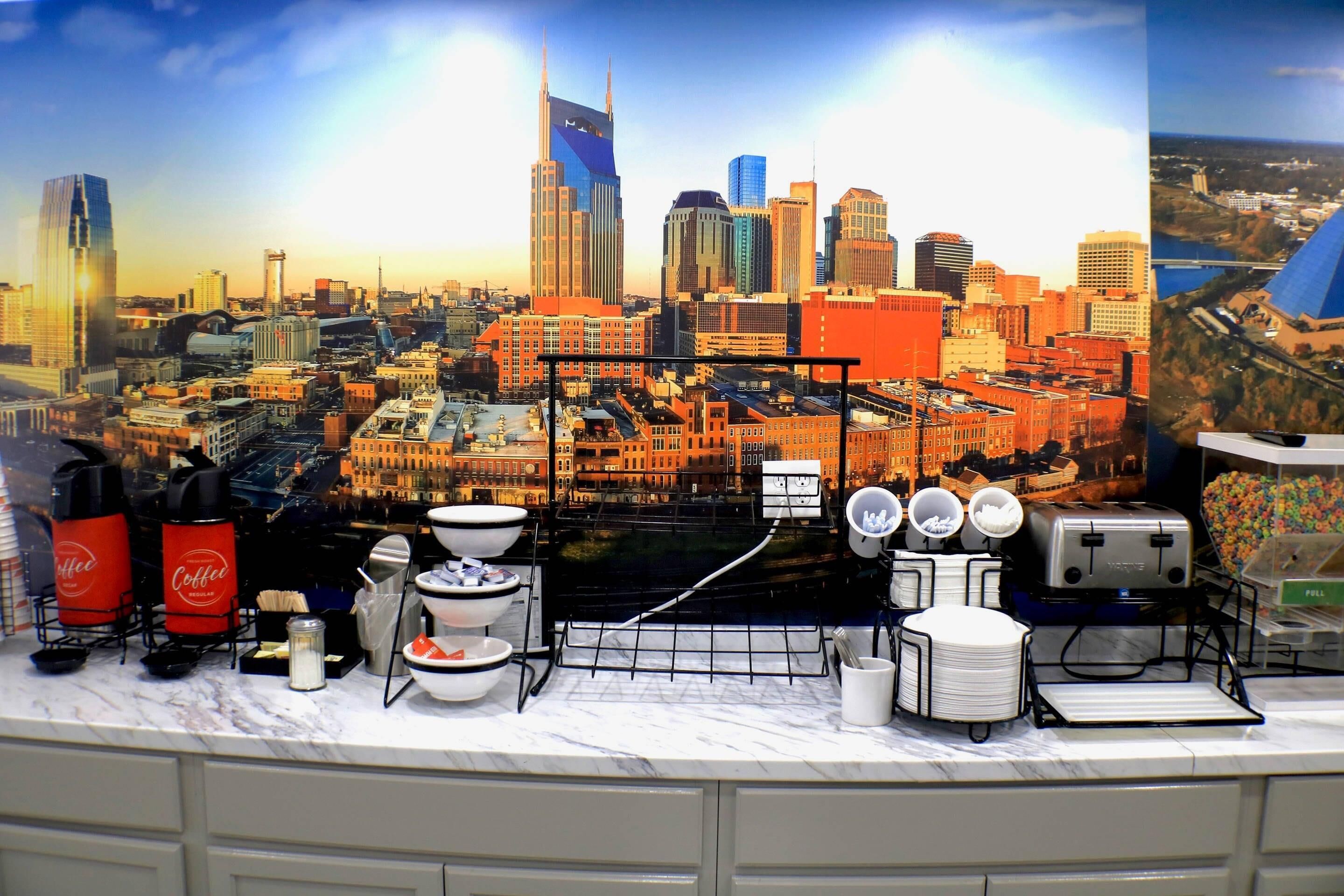Breakfast area