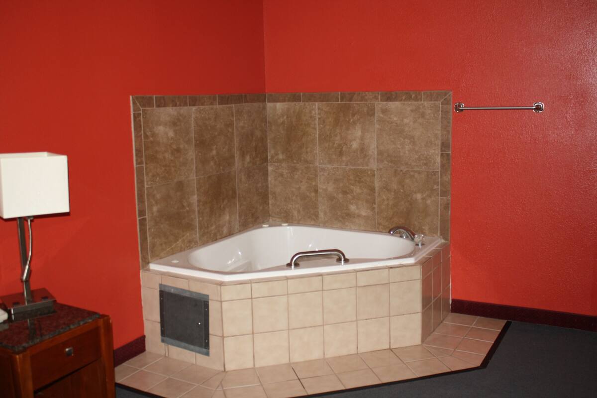 Superior Single Room, 1 King Bed, Jetted Tub | Premium bedding, desk, laptop workspace, blackout curtains