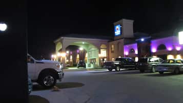 Front of property - evening/night