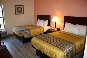 Standard Room, 2 Double Beds, Accessible | 1 bedroom, premium bedding, in-room safe, desk