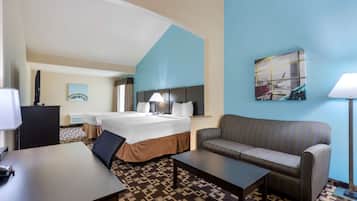 Premium bedding, in-room safe, desk, iron/ironing board