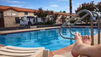 Seasonal outdoor pool