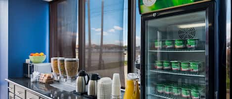 Gratis kontinental frukost varje dag