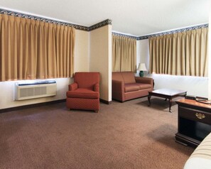 Desk, free WiFi, bed sheets, alarm clocks