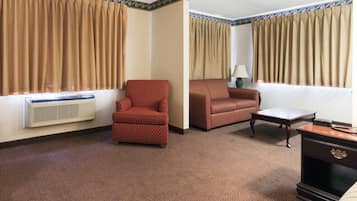 Desk, free WiFi, bed sheets, alarm clocks