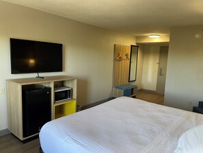 Desk, blackout drapes, free cribs/infant beds, free WiFi