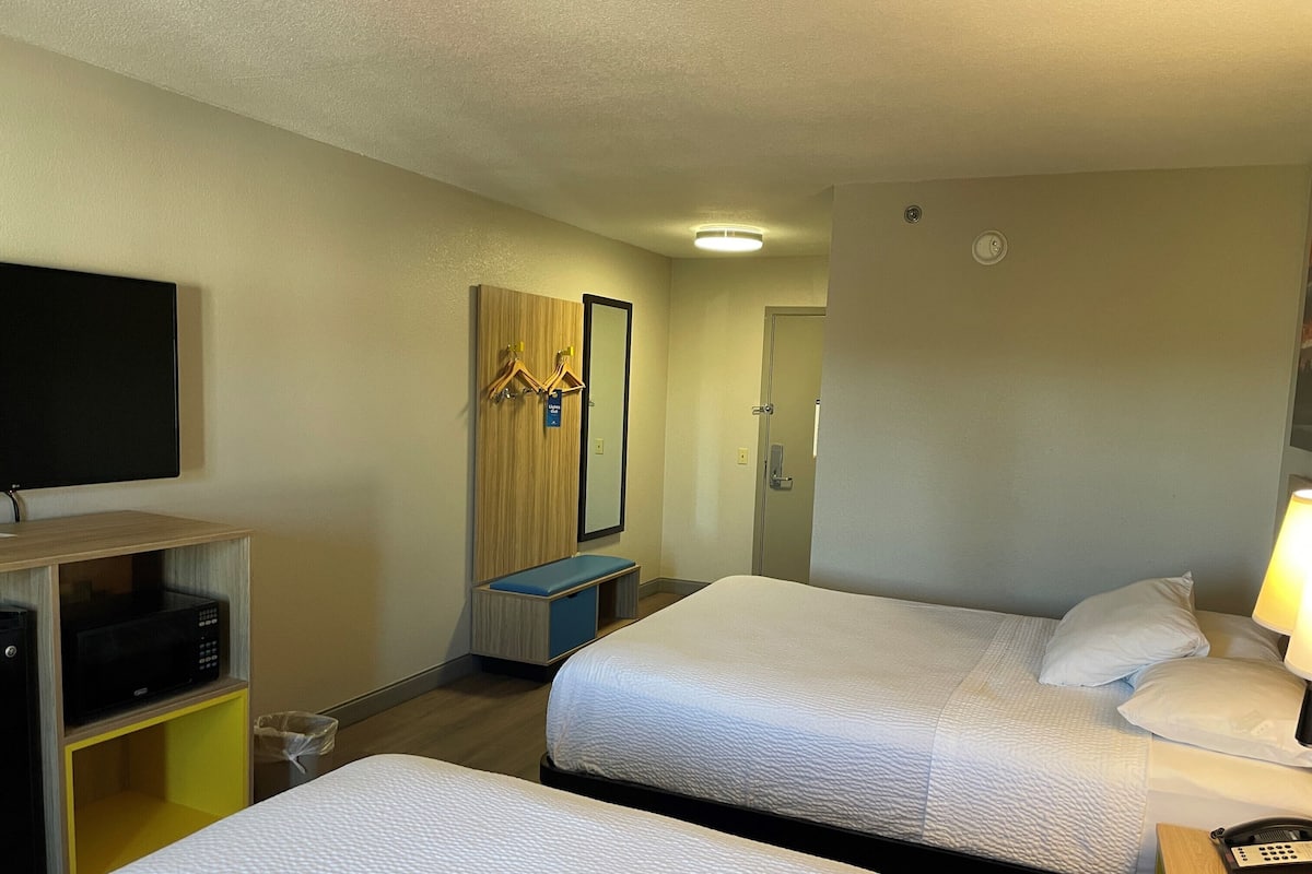 Työpöytä, pimennysverhot, ilmaiset vauvansängyt, ilmainen Wi-Fi