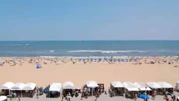 En la playa